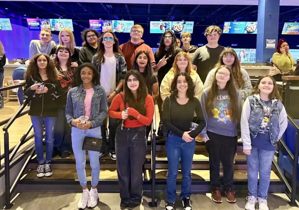 CASC Students at Arcade