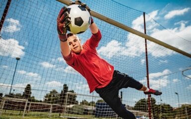Soccer goalkeeper