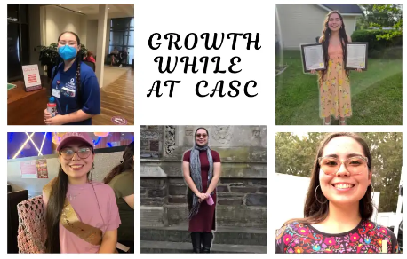 Growth while at CASC